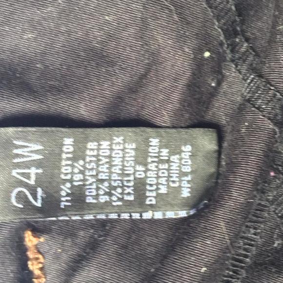 🔴𝗕𝗢𝗚𝗢🔴size 24w international concepts woman womens jeans - Picture 10 of 16